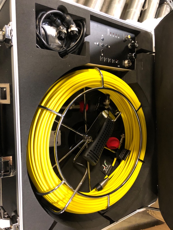 Photo 1 of Sewer Camera with Locator, Anysun 165FT with 512HZ Sonde and Receiver for Drain Plumbing Video Inspection 7'' LCD HD Screen Waterproof IP68 Cameras with 12pcs LED Light(8GB SD Card-DVR Record) 165FT with 512HZ Locator Set
