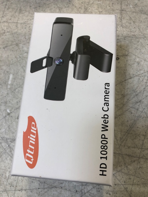 Photo 2 of Qtniue Webcam with Microphone and Privacy Cover, FHD Webcam 1080p, Desktop or Laptop and Smart TV USB Camera for Video Calling, Stereo Streaming and Online Classes