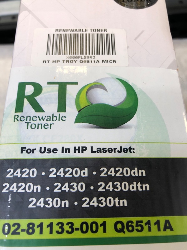 Photo 1 of RENEWABLE TONER , PLS SEE PICTURES FOR MORE INFO 