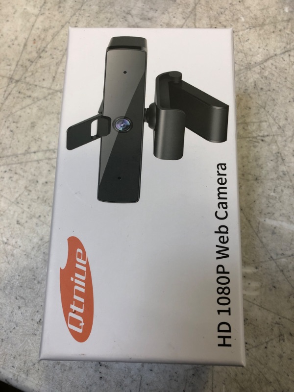 Photo 2 of Qtniue Webcam with Microphone and Privacy Cover, FHD Webcam 1080p, Desktop or Laptop and Smart TV USB Camera for Video Calling, Stereo Streaming and Online Classes