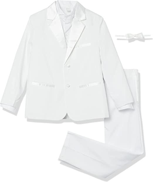 Photo 1 of Joey Couture Boy's Tuxedo Suit Set with Shirt and Bowtie size 24 months 