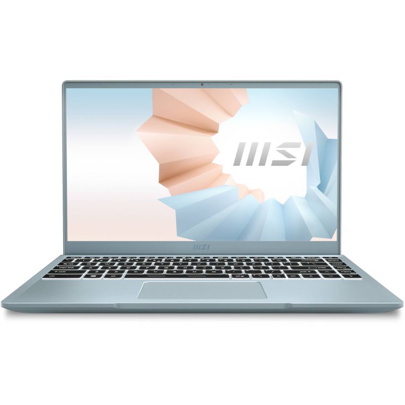 Photo 2 of MSI Modern 14 B11MO-210 14" Gaming Ultrabook - Intel Core i5-1135G7 0.9GHz - 8GB RAM - 512GB SSD - 1920 x 1080 - Intel Iris Xe Graphics - Windows 10 Home - Blue Stone