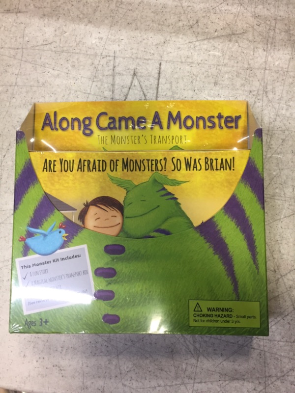 Photo 2 of ?Along Came A Monster - The Monster?s Transport?: Mom?s Choice Award Winner- Bedtime Story to Help Kids with Anxiety and Fear of Monsters! Includes Magical Monster?s Transport Box and Window Sticker