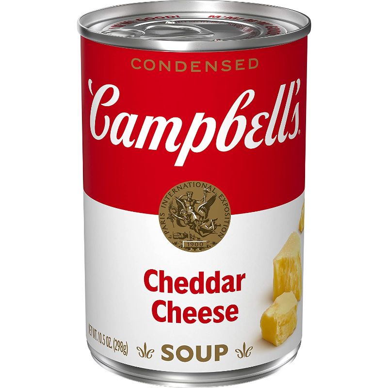 Photo 1 of 12 COUNT Campbell's Condensed Cheddar Cheese Soup, 10.5 Ounce Can (Packaging May Vary)