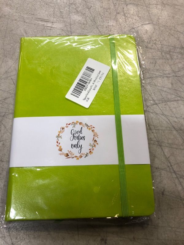 Photo 1 of Huamxe Lined Journal Notebook, Hardcover Notebooks for Work, A5 Size 5.7 x 8.4 in, 154 Pages Thick Paper, Daily Journals for Women Men, College Ruled Note Books for Journaling Writing Business, Green