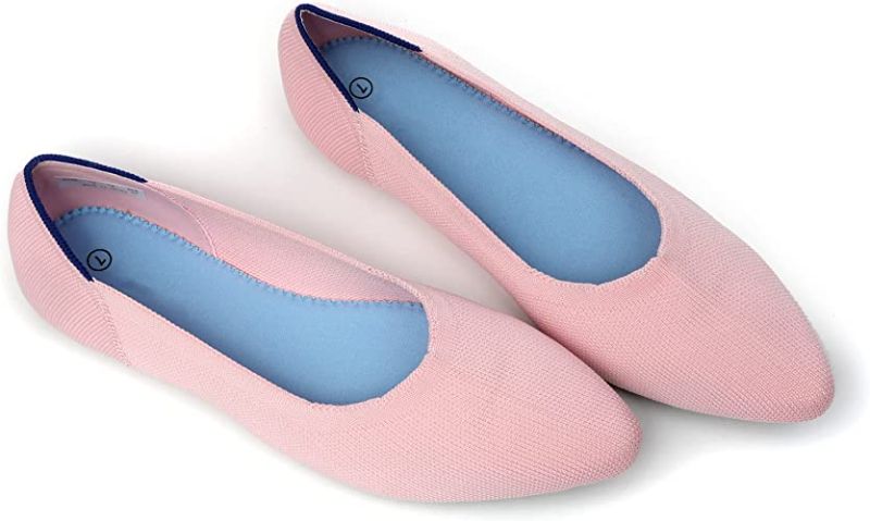 Photo 1 of Harriseve Women's Pink Ballet Flats - Pointed Toe Flat Shoes
, SIZE 9