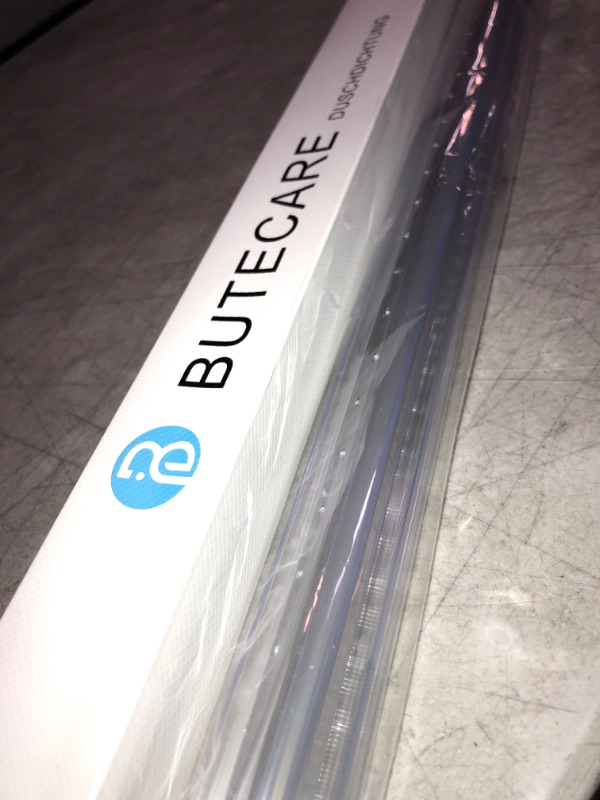 Photo 2 of 2-Pack Butecare Frameless Shower Door Bottom Seal – Stop Shower Leaks and Create a Water Barrier (3/8” x 39”) 3/8'' Bottom