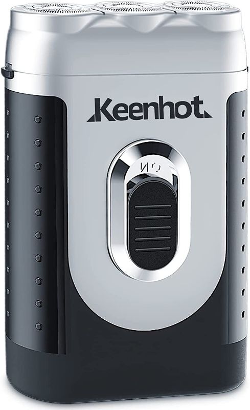 Photo 1 of Keenhot Electric Shaver for Men, Travel Razor with PopUp Trimmer, Mini Shaver