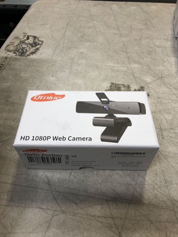 Photo 2 of Qtniue Webcam with Microphone and Privacy Cover, FHD Webcam 1080p, Desktop or Laptop and Smart TV USB Camera for Video Calling, Stereo Streaming and Online Classes 30FPS