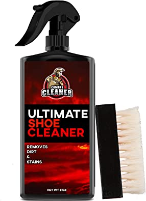 Photo 1 of 
Visit the Combat Cleaner Store
Sneaker Cleaner Kit | Shoe Cleaner + Shoe Deodorizer Spray + Premium Brush | Used for Sneakers, Tennis Shoes, Suede & Leather 