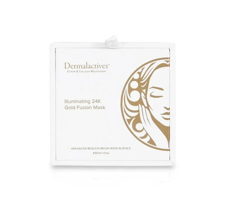 Photo 2 of ILLUMINATING GOLD FUSION MASK STIMULATES BLOOD AND HELPS REGENERATION OF SKIN CELLS RECREATING BROKEN CELLULAR CONNECTIONS IN ELASTICITY PREVENTING BREAKDOWN OF ELASTIN LOCKS IN MOISTURE PREVENTING DEHYDRATION AND PENETRATING SKIN TO CORE NEW
