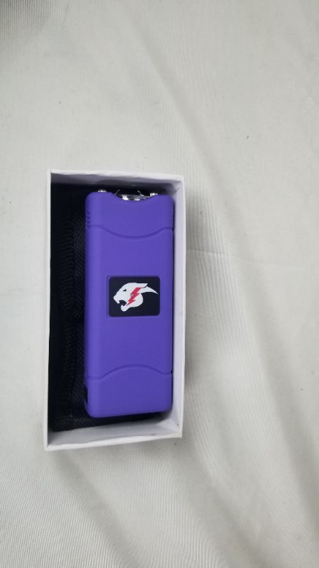 Photo 2 of Cheetah Compact Stun Gun - Purple 4.25" 