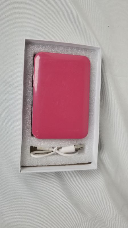 Photo 3 of  Pink Credit Card Driver's License Carrier Wallet Stun Gun Flashlight 4.25" Safety Switch Rechargeable 