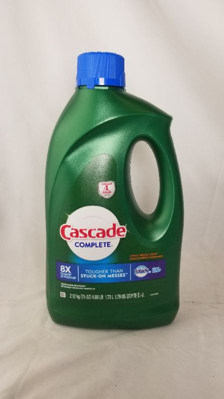 Photo 2 of Cascade Complete Citrus Breeze Auto Dishwashing Gel