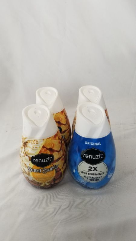 Photo 2 of Renuzit Adjustable Gel Air Freshener, Winter Wonderland, 3 Count & Super Fresh Original Scent Air Freshener 7 Oz Gel