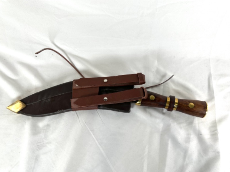 Photo 2 of 18 IN BOWIE KNIFE WITH SHEATH NEW