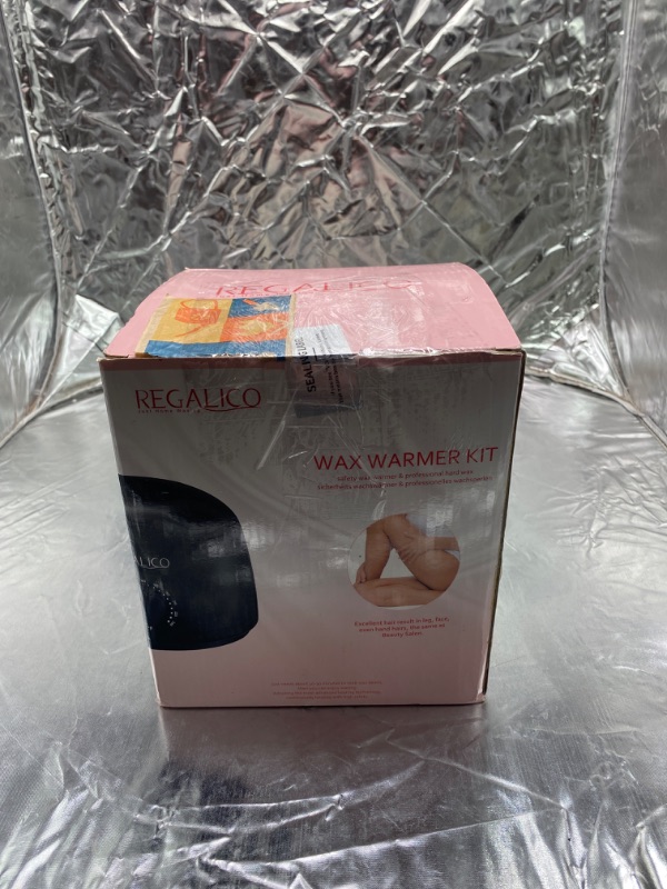 Photo 2 of Waxing Kit for Women, Wax Warmer Kit for Brazilian Bikini Hair Removal with 14oz Rose Hard Wax Beans for Women Men Armpit Legs Eyebrow Body Home Waxing