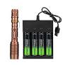 Photo 1 of Tokeyla Full Metal 5 Modes Tactical Flashlight with 4-Pack