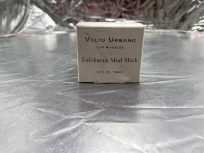 Photo 2 of Volto Urbano Exfoliating Mud Mask | All Natural Face Mask For Your Skin Care Routine | Mud Face Masks For Exfoliation | Facial Mask With Volcanic Microcrystals
