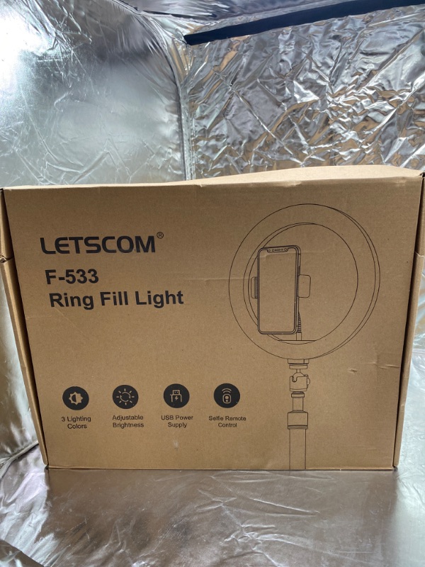 Photo 2 of Letscom F-533 Ring Fill Light