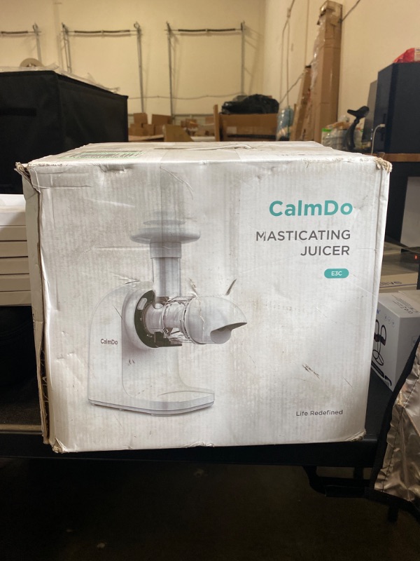Photo 2 of CalmDo Slow Masticating Juicer Machines E3C