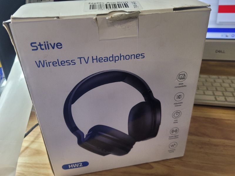 Photo 3 of Stiive Wireless Headphones for Television and Computer Gaming