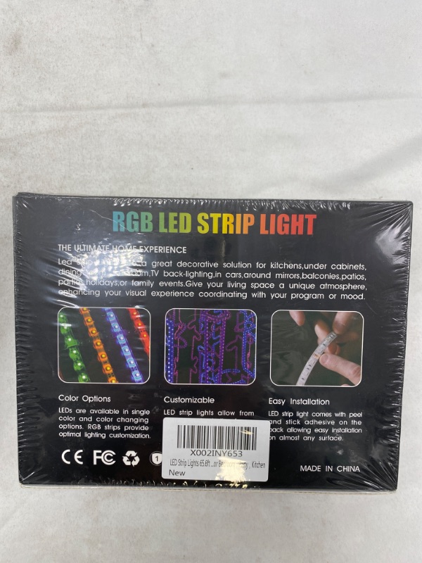 Photo 2 of RGB LED STRIP LIGHT Flexible Ribbon Structure, Paint Your Life in Colorful Light NEW