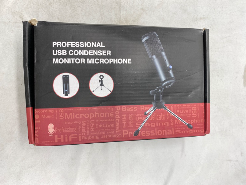 Photo 2 of Professional USB condenser monitor microphone NEW