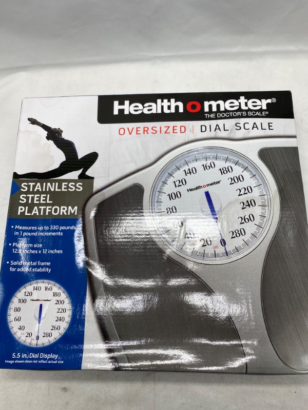 Photo 2 of Health O Meter Oversized Dial Scale, 1.0 CT, Multi-Colored NEW