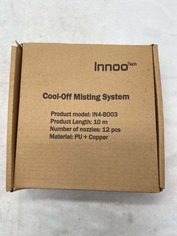 Photo 3 of Innoo Tech Misting Cooling System 32 ft NEW 