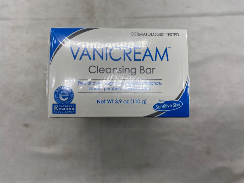 Photo 2 of Vanicream Pharmaceutical Specialties 320-39 Cleansing Bar, Unscented, 23.4 Ounce, (Pack of 6) Unscented 3.9 Ounce (Pack of 4) NEW