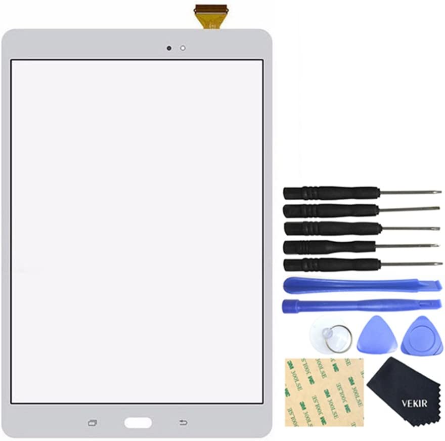 Photo 1 of White SM-T550 Touch Screen Replacement for Samsung Galaxy Tab A 9.7 T550 NEW