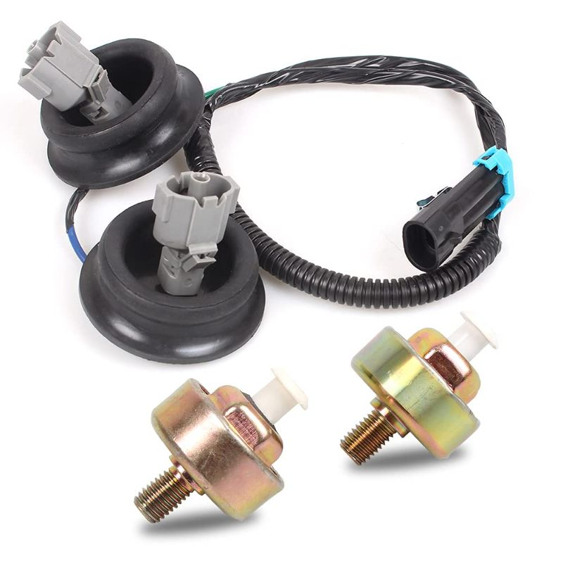 Photo 1 of Muge Racing 12589867 Dual Knock Sensors with Wiring Harness Kit for Chevy GM LS1 LS6 LQ9 4.8L 5.3L 6.0L 8.1L NEW