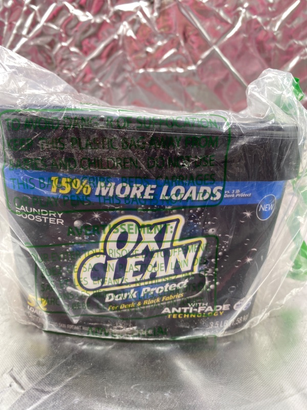 Photo 2 of OxiClean Dark Protect Laundry Booster 3.5lb NEW 