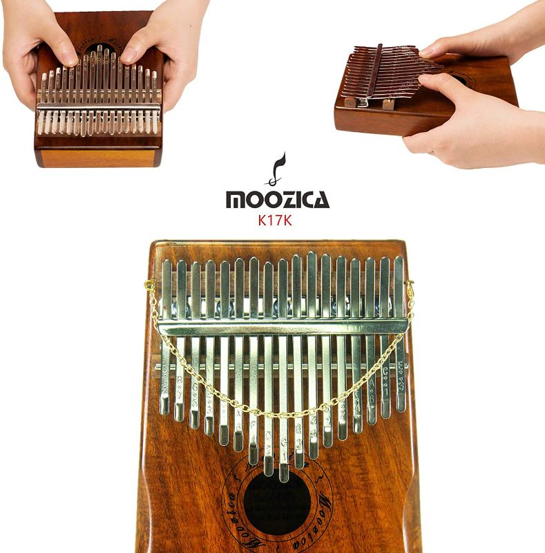Photo 1 of  17 Keys Kalimba Marimba, Thumb Piano Musical Instrument Gift NEW 
