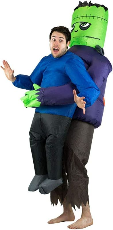 Photo 1 of Bodysocks Fancy Dress Scary Frankenstein Inflatable Costume for Adults (One Size) NEW