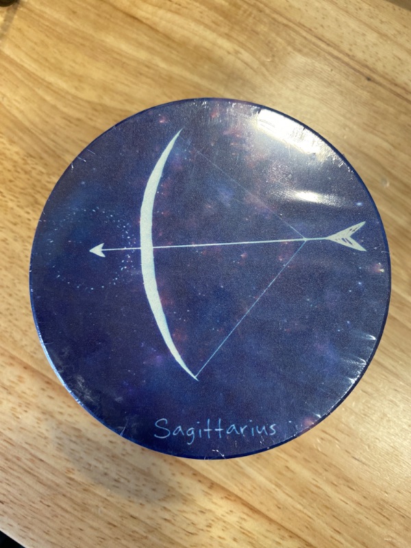 Photo 2 of Absorbing Stone Coasters for Decor (Sagittarius) 6 PCS  NEW 