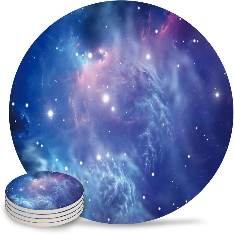 Photo 1 of Absorbing Stone Coasters for Decor (Sagittarius) 6 PCS  NEW 