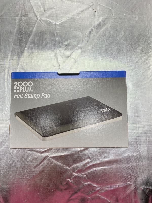 Photo 2 of 1 Pack 2000 PLUS Stamp Pad, Black Ink  NEW 