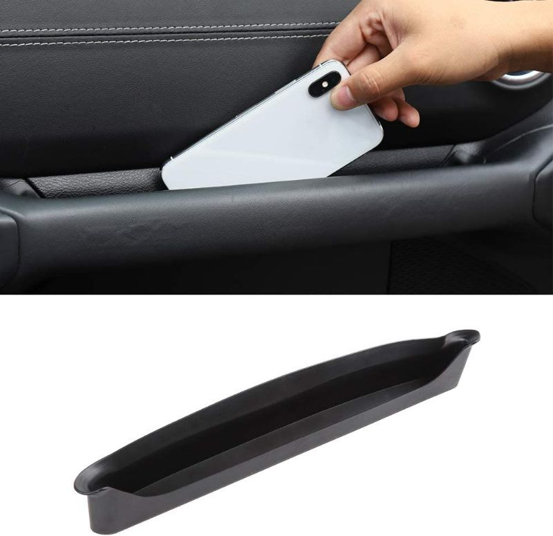 Photo 1 of GrabTray Passenger Storage Tray Organizer Grab Handle Accessory Box for 2018-2023 Jeep Wrangler NEW 