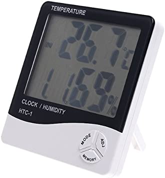 Photo 1 of LCD Digital Temperature & Humidity Meter HTC-1 H596 NEW 