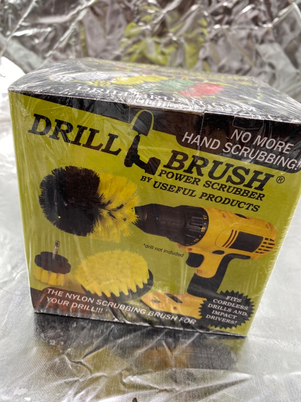 Photo 2 of Drill Brush All Purpose Medium - Yellow