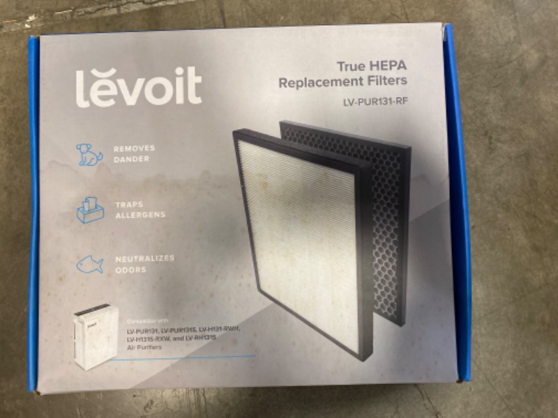Photo 2 of LEVOIT LV-PUR131 Air Purifier Replacement Filter, True HEPA & Activated Carbon Filters Set, LV-PUR131-RF, 1 Pack NEW