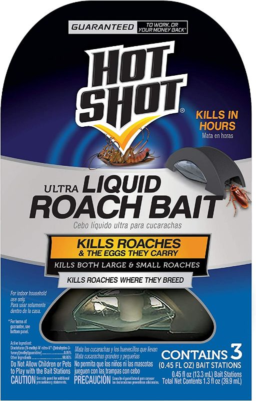 Photo 1 of Hot Shot Ultra Liquid Roach Bait, 18-count NEW 
