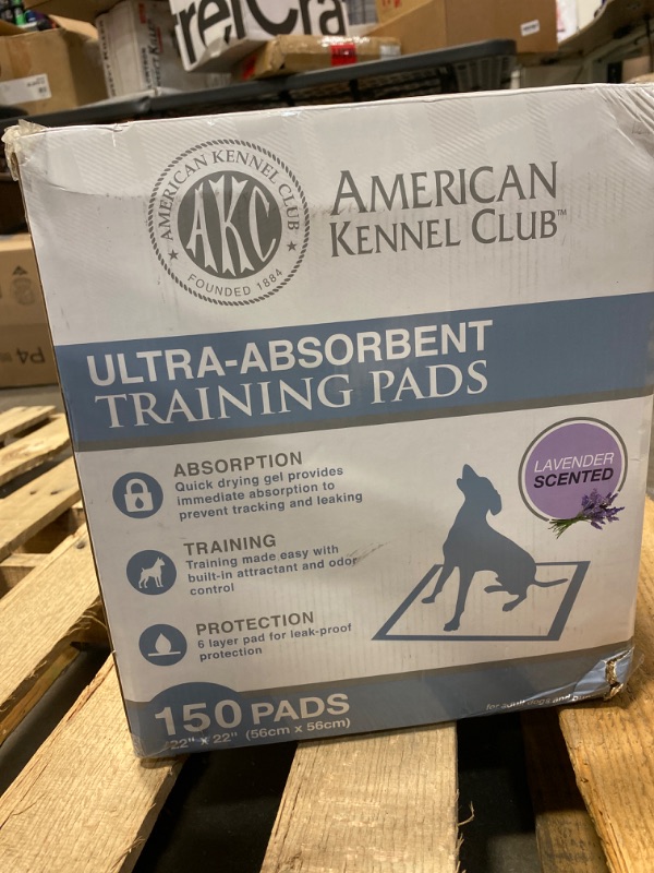 Photo 3 of American Kennel Club Lavender Scented Training Pads NEW