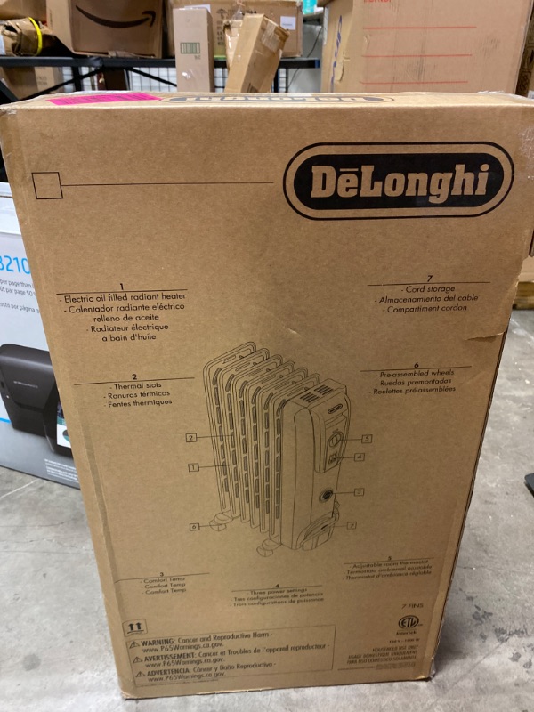 Photo 4 of Delonghi EW7707CM Comfortemp Oil-Filled Radiator NEW 