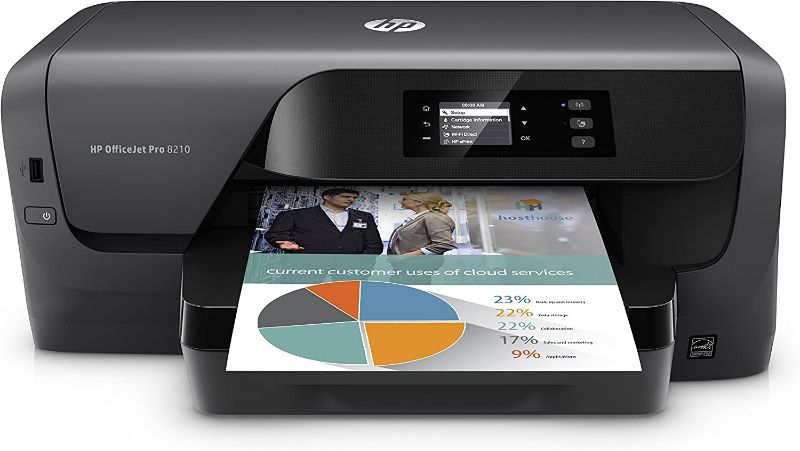 Photo 1 of HP OfficeJet Pro 8210 Wireless Color Printer with Mobile Printing, NEW 