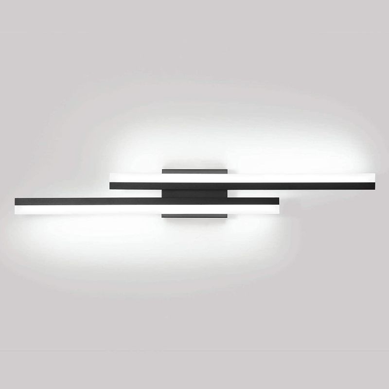 Photo 1 of PRESDE 32inch Modern Black LED Vanity Light Fixtures for Bathroom Over Mirror Lighting ?Cold White 6000K NEW