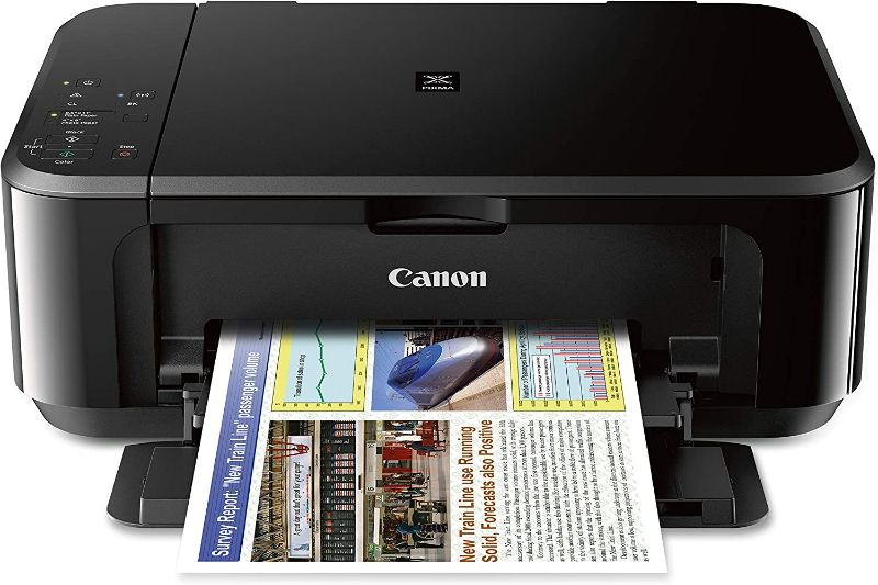 Photo 1 of Canon Pixma MG3600 Wireless All-in-One Color Inkjet Printer with Mobile and Tablet Printing, Black NEW