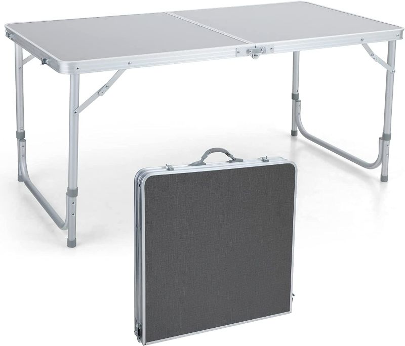 Photo 1 of ALPHA CAMP Folding Camping Table (65x8.5x64) NEW